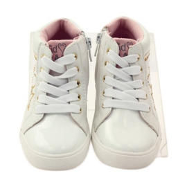 American Club Sporty girl's American heart yellow white 4 American Club Sporty girl's American heart yellow white 4