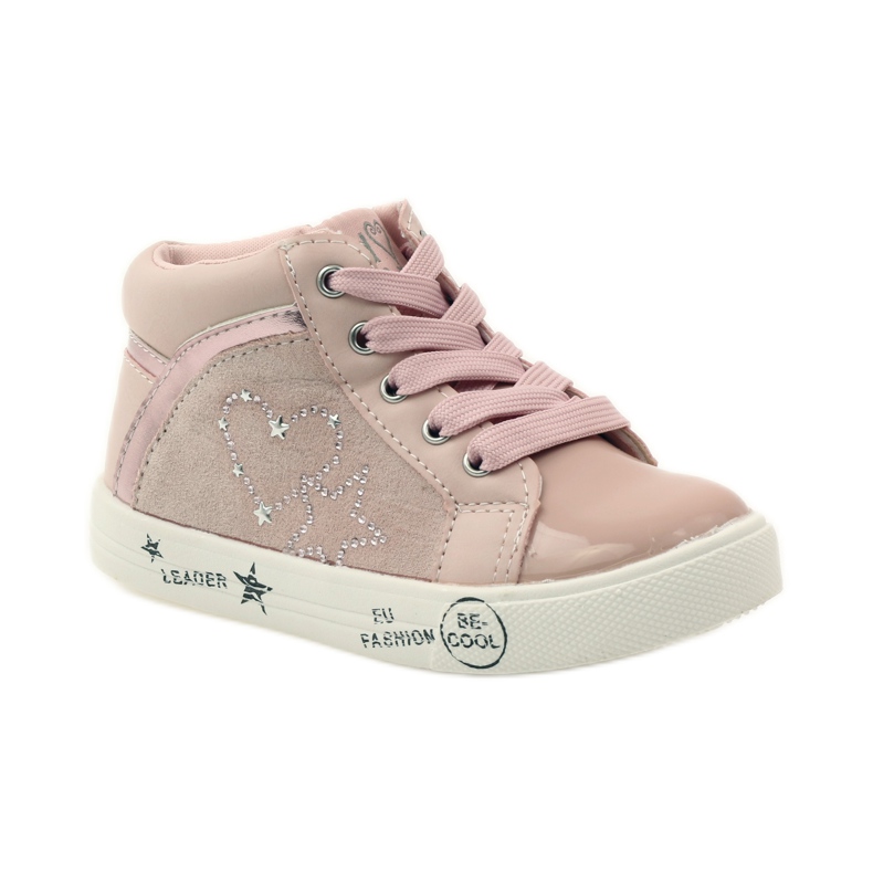 American Club Sporty girl's American heart pink 1