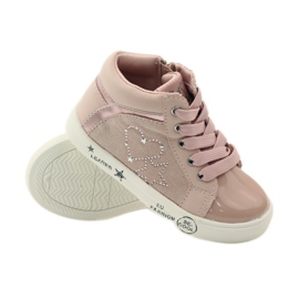 American Club Sporty girl's American heart pink 3