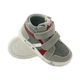 American Club American 17353 sports shoes red grey 3