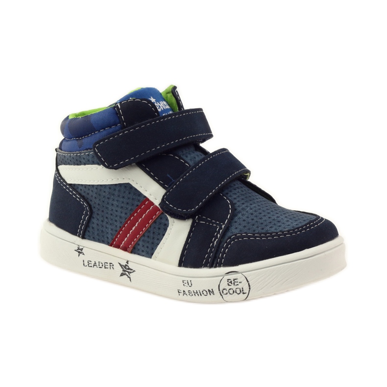 American Club American 17353 sports shoes navy blue red white 1 American Club American 17353 sports shoes navy blue red white 1