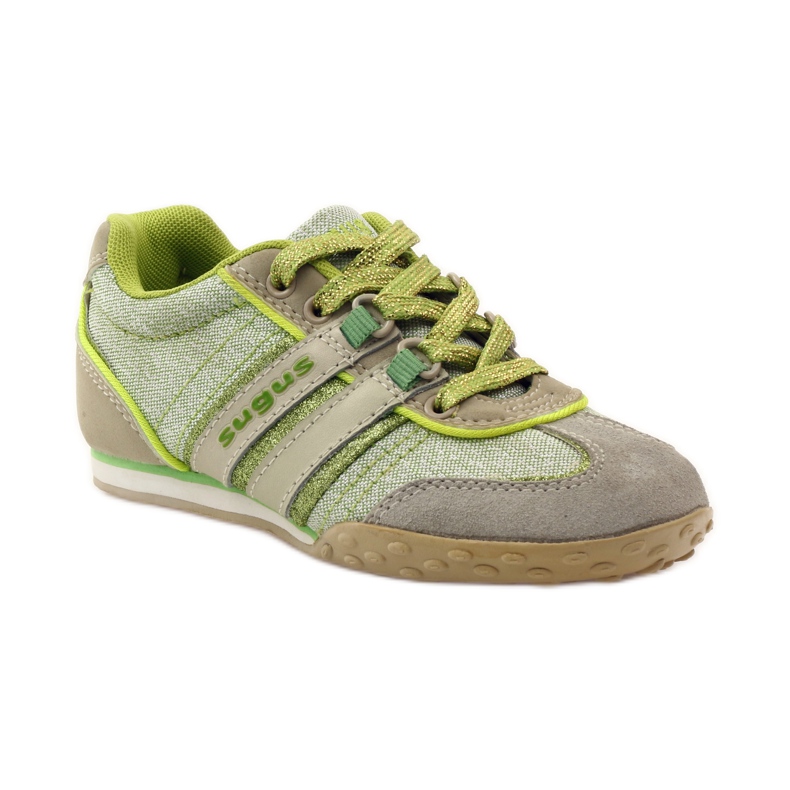 Sugus 3385 girls' sports shoes yellow green 1 Sugus 3385 girls' sports shoes yellow green 1