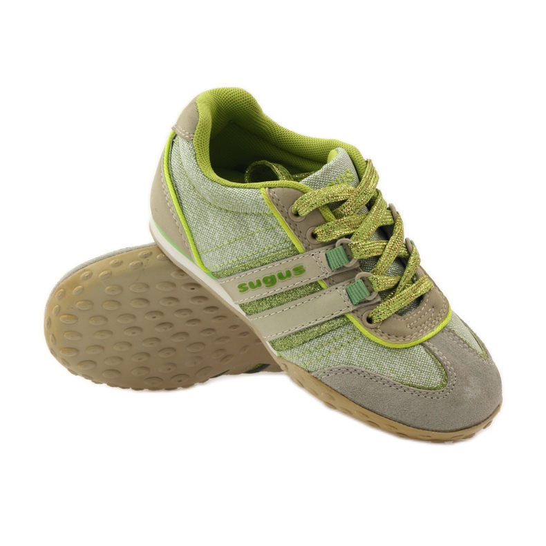 Sugus 3385 girls' sports shoes yellow green 3 Sugus 3385 girls' sports shoes yellow green 3
