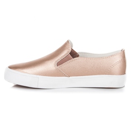 Seastar Sneakers With Decorative Zipper pink 1