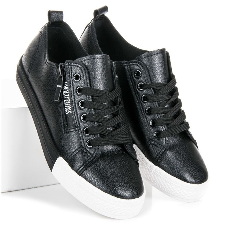 Sneakers On The Platform black 1