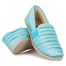 Blue espadrilles 2