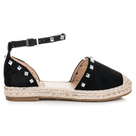 Nio Nio Flat espadrilles sandals black 1