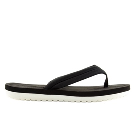 Black women's black flip-flops CK38 black 1