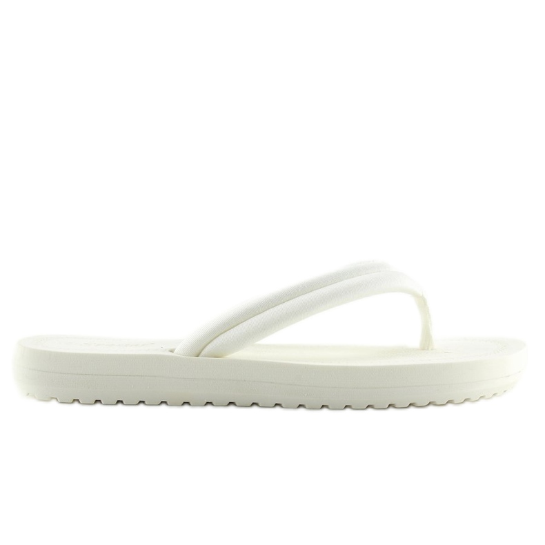 Women's white flip-flops CK38 white 1