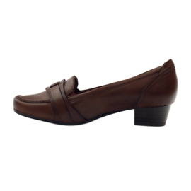 Caprice low shoes pumps women's shoes 24305 brown 2