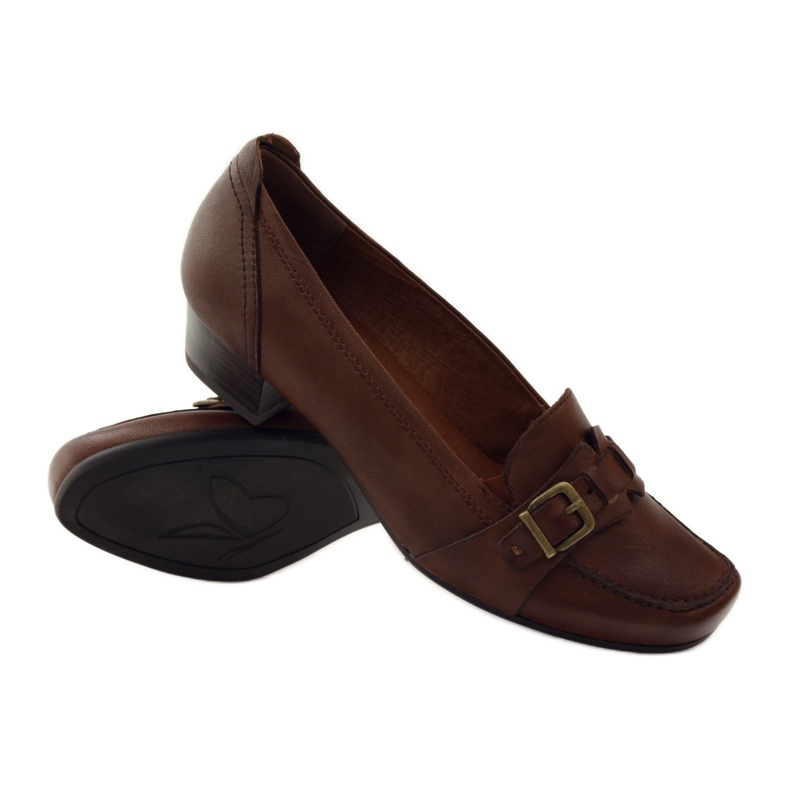 Caprice low shoes pumps women's shoes 24305 brown 3
