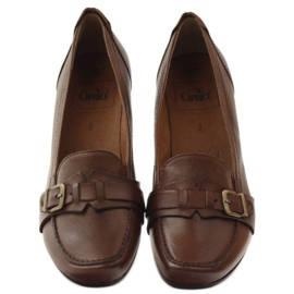 Caprice low shoes pumps women's shoes 24305 brown 4