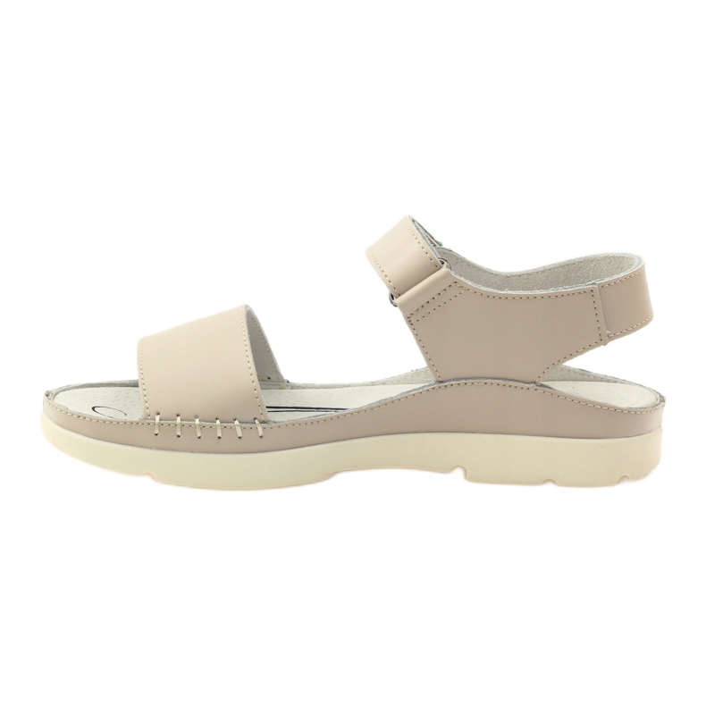Filippo Comfortable beige velcro sandals 2 Filippo Comfortable beige velcro sandals 2