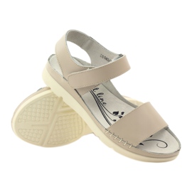 Filippo Comfortable beige velcro sandals 3 Filippo Comfortable beige velcro sandals 3