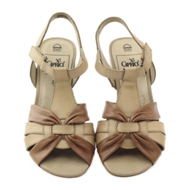 Caprice sandals women's shoes 28205 brown 4 Caprice sandals women's shoes 28205 brown 4