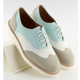 Women's loafers A-9250 Gray grey 1