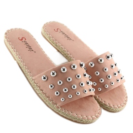 Women's pink espadrilles slippers LL-120P Pink 1 Women's pink espadrilles slippers LL-120P Pink 1