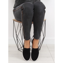 Black XL07P Black slipony sneakers 2