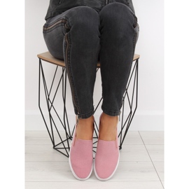 Pink XL07P Pink slipony sneakers 2