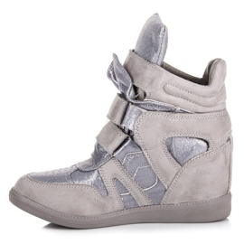 Velcro Sneakers VICES grey 1