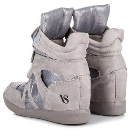 Velcro Sneakers VICES grey 2