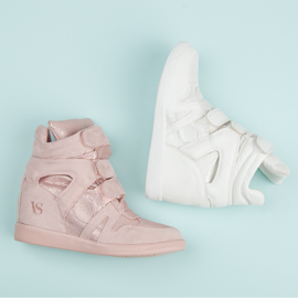 Velcro sneakers vices pink 1 Velcro sneakers vices pink 1