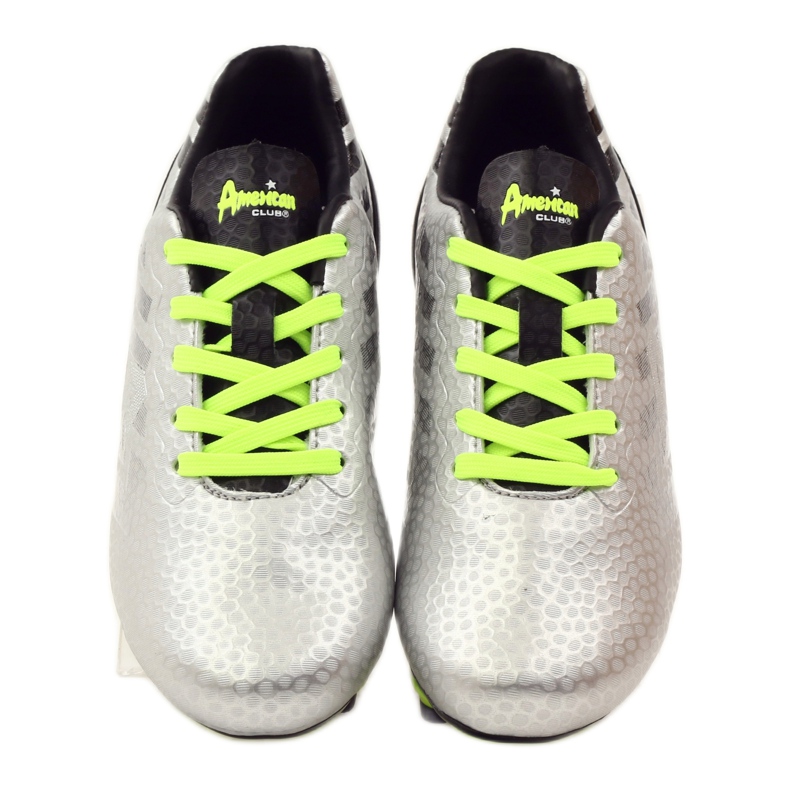 American Club American 170603 boys' sports cleats grey 4 American Club American 170603 boys' sports cleats grey 4