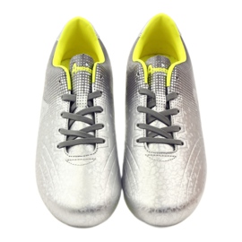 American Club Men's sports cleats American 170604 silver 4