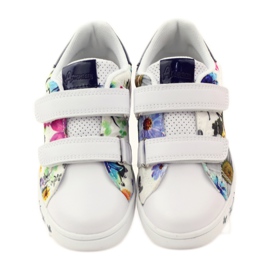 American Club American sneakers with leather insole multicolored white 4