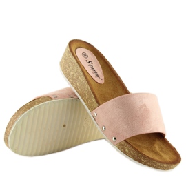 Pink Women's pink slippers CK05P pink 1 Pink Women's pink slippers CK05P pink 1