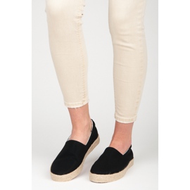 Kylie Black Espadrilles 1