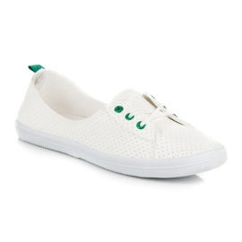 Kylie Openwork Sneakers white 1 Kylie Openwork Sneakers white 1