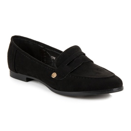Seastar Suede loafers black 2