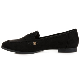 Seastar Suede loafers black 3