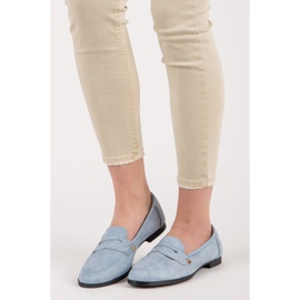 Seastar Suede loafers blue 1