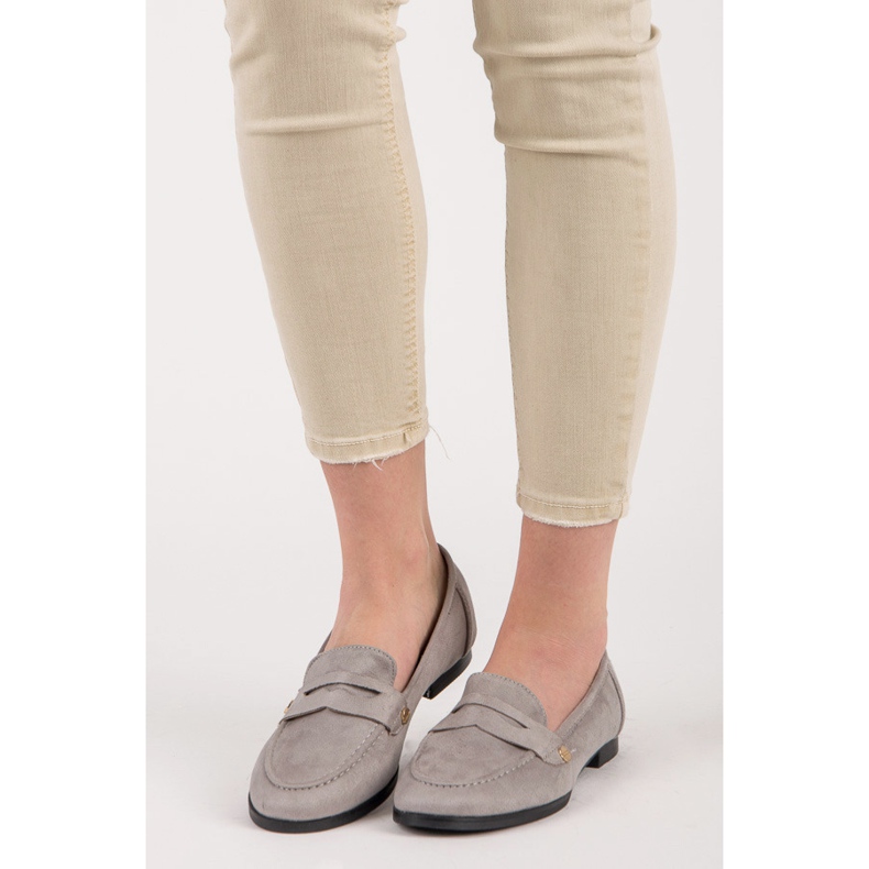 Seastar Suede loafers grey 1