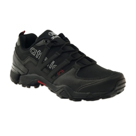 Black Atletico 8003 trainers 1