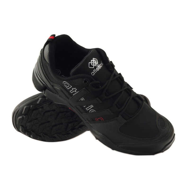Black Atletico 8003 trainers 3