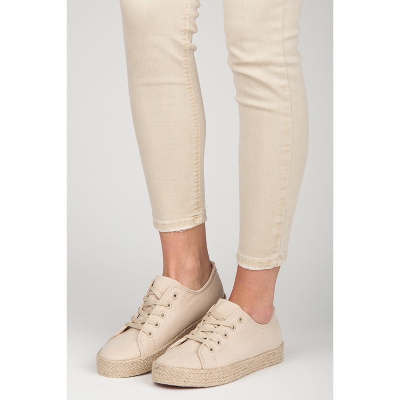 Kylie Beige Espadrilles sneakers 2