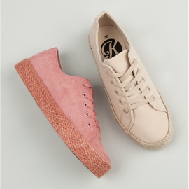 Kylie Pink Espadrilles 1 Kylie Pink Espadrilles 1