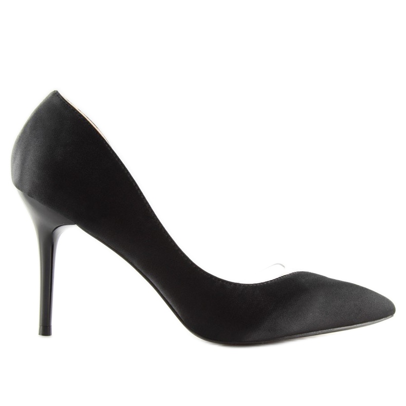 F352 black asymmetric heels 2