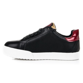 Vices Black Sweet Heart Sneakers 3