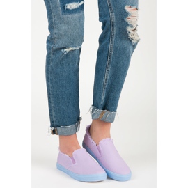 Seastar Violet Slipons purple 2