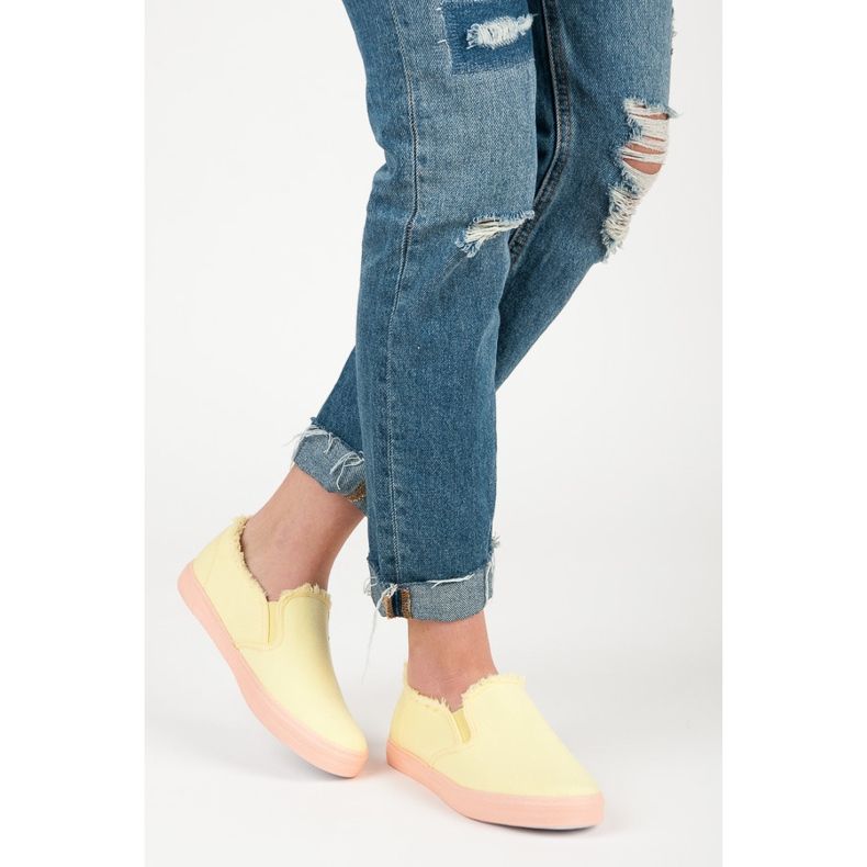 Seastar Yellow Slipons 2