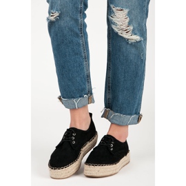 Seastar Openwork Espadrilles On The Platform black 1