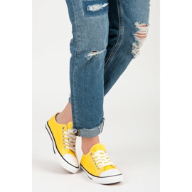 Seastar Yellow sneakers 2