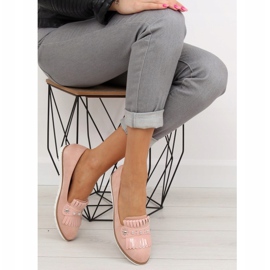 Pink DM30P Pink women's loafers 2