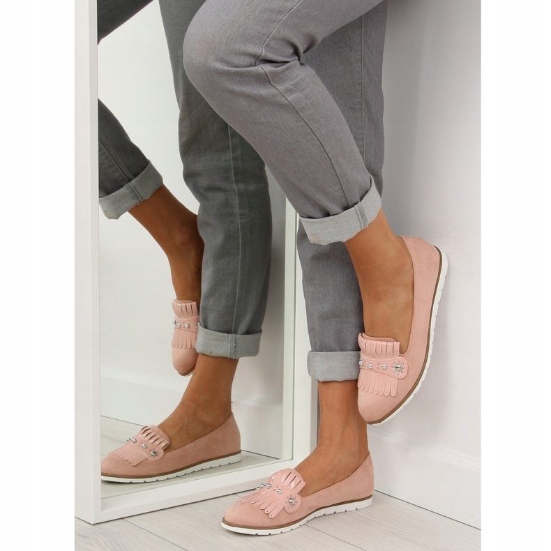 Pink DM30P Pink women's loafers 1 Pink DM30P Pink women's loafers 1