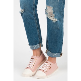 Seastar Lace-up sneakers, espadrilles pink 2 Seastar Lace-up sneakers, espadrilles pink 2