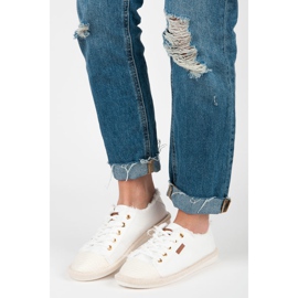 Seastar Lace-up sneakers, espadrilles white 2